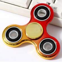 Spinner de Mão de Metal com Rolamento R188 Silencioso, Feito de Liga de Alumínio para Alívio de Estresse, Brinquedo de Mesa de Escritório para Adultos, Auxílio para Ansiedade e Foco, Brinquedo Fidget de Mão EDC