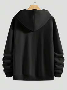 Christ (John 14:6) Bible Verse Hooded Sweatshirt - 280g Heavyweight Loose Fit Christian Graphic With & Design Warm Winter Casual Wear Men Comfortable Everyday Faith Apparel Jesu Hoodie Men Hoodie Graphic Hoodie Men Designer Hoodie Men Sweatshirt Men' Hoodie Men Clothe Essentials Hoodie Hoodie Women Sweatshirts Women Hoodies Men's Hoodie Sweatshirts Men Essentials Fear - Black - View 2