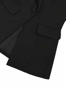 Women's Autumn/Winter Suit Jacket And Pants 2 Pieces Set