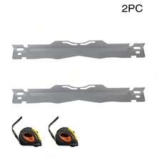 2pcs Wheel Alignment Tool Plate Steel, Suitable For Vehicle Models: Portable Tools For Cars, Trucks, SUVs, And Vehicles - Silver - View 4