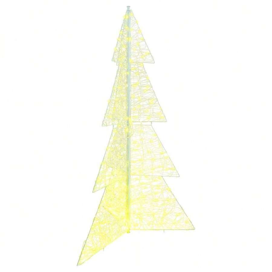 Weihnachtsbaum mit 240 s Warmes Weiß 180 cm Acryl