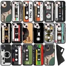 Cassette Retro Camera Vintage Tape Cover Phone Case Covercompatible with  Apple  16 11 Pro XS Max X XR 7 8 6S Plus + SE 2022 16+ Coque,Covercompatible with  17 Hülle, 17 pro Hülle, 17 promax Hülle