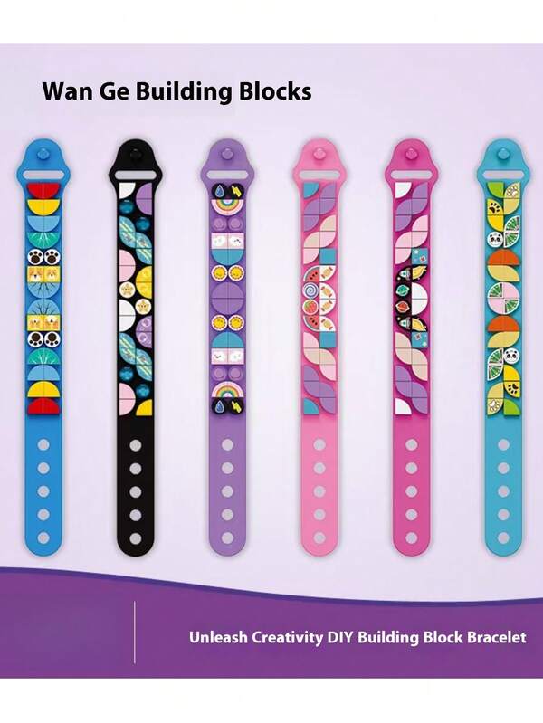 29-Piece Dot Bracelet DIY Building Block Set; Creative Handicraft Friendship Bracelet Making Kit; Birthday Holiday Gift.