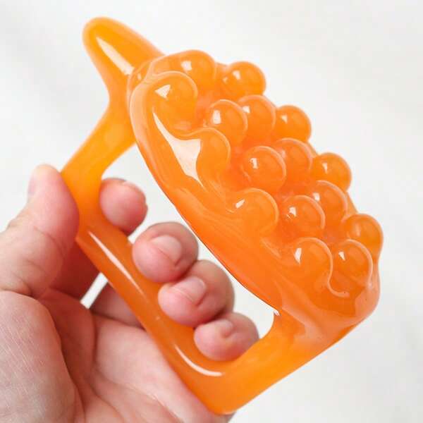 1pc Resin Amber Massage Turtle/Powered Turtle Massager, Full Body Neck Face Head Back Massager, Suitable For Men And Women