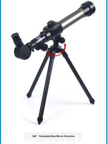 【高清单筒望远镜】便携式单筒望远镜套装 | 高清高倍率入门级天文镜头，适用于弱光夜视和观星 - 适合成人、青少年和初学者，可作为手动对焦的科普礼物或生日礼物