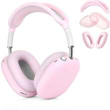 3件套粉色耳机保护套，兼容Apple Max - 粉紅色 TPU3件套 - 查看 7