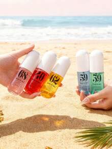 1pc 50ml Air Freshener, Alcohol-Free, Up To 5 Collection Choices Indoor, Outdoor Air Freshener Multi-Layered Heightened State Of Bliss Spray With Long Lasting Natural Fresh Charming Essentials, Blending Coconut, Plum, Violet, Pistachio, And Jasmine Notes, Perfect For Dating, Party, Mother's Day Gift, Suitable For Family And Friends, Portable For Boyfriends And Girlfriends, An Ideal Gift.