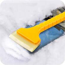 汽车除雪铲，尼龙涂层多功能玻璃除冰除雪工具，汽车除霜工具，车用雪铲，冬季除雪小工具 - 彩色 - 查看 5