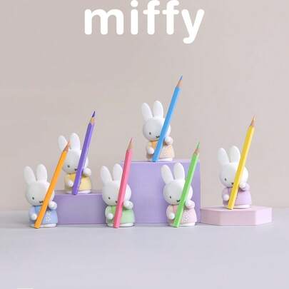 (Random 1PC)Miffy Storage Rack Series Blind Box, Kawaii Rabbit Themed Organizer Mystery Box, Functional Mini Storage Shelf/Pen Tray/Phone Stand, Premium PVC/Plastic Material, Space-Saving For Desktop, Ideal For Stationery/Phone/Small Items, Cute Decor For Home/Office, Collectible Toy For Kids & Adults, Perfect Gift For Miffy Fans, Cross-Border Hot Kawaii Accessory, Surprise Unboxing Experience