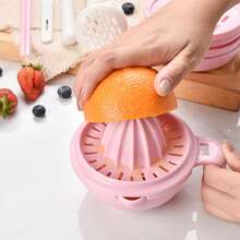 Tazón para moler alimentos para bebés, machacador manual de frutas y verduras, procesador de alimentos infantil, accesorio de cocina, práctico y fácil de limpiar, herramienta ideal para preparación de papillas - Azul - Ver 4