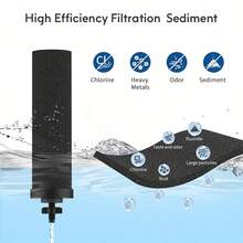 Berkey BB9-2 Replacement Activated Carbon Filters - Set Of 2 Or 4, For Purification, Camping, Travel & Emergency Readiness - 4pcs - 查看 6