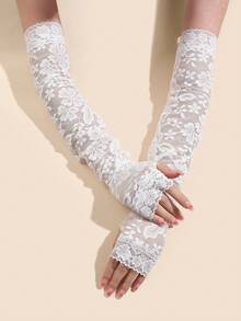 1 Paio di Maniche Estive Sexy Lavorate a Maglia per Donna, Scaldamuscoli per Esterni