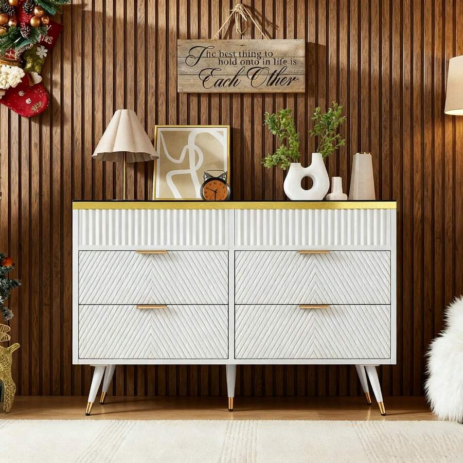 Dressers & Chests Of Drawers - White - View 1