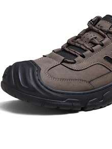 CAMEL CROWN Zapatos casuales para hombres, modelos de otoño e invierno, zapatos casuales para exteriores, senderismo y montañismo, antideslizantes, zapatos deportivos casuales de corte bajo para trabajo