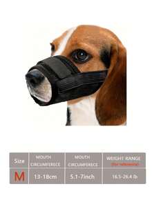 Botnițe pentru câini, botnițe din plasă moale - botnițe din nailon moale și respirabile, potrivite pentru rase de câini mici, câini mari, cum ar fi chihuahua, pudel, husky și labrador retriever, cu material din plasă respirabilă. Botnițe reglabile pentru câini pentru a preveni mușcăturile. Pentru midii pentru căței, pentru îngrijire, lătrat și mestecat.