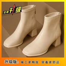 Women Canvas Shoes - 3 cm Khaki Single Lining - View 9