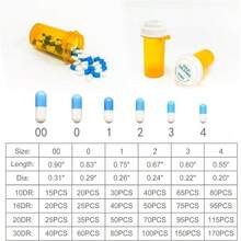 5pcs/10pcs Pill Bottles, 45ml Pill Boxes, Portable Home & Travel Pill/Capsule Organizer Containers