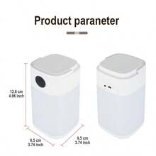 Schlafzimmer LED Nachtlicht, Augenschutz 3-Stufen einstellbare Fernbedienung, USB Aufladung Touch Schalter mit Zeitanzeige, Nachttischlampe, Leselampe für Studentenwohnheim, Outdoor Camping und Angeln Lampe