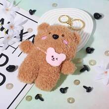 20pcs Black Plastic Safety Nose Craft, With Gasket, Suitable For DIY Doll Toys, Puppet Animal Making - Black - View 4