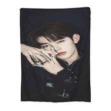 ZB1 Member, The Handsome Man Zhang Hao, Printed Flannel Blanket - Flannel Printed Throw, Shawl Blanket - 彩色 - 查看 11