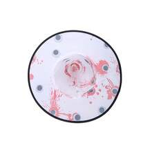 1 pieza Sombrero de bruja de Halloween con agujero de bala, ojo y decoración con manchas de sangre, sombrero de bruja de tema de fiesta de fantasía misteriosa y de terror lindo