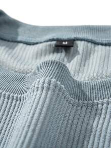 Men's Casual Old Money Men Corduroy Sweatshirt