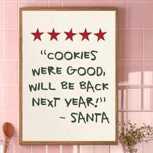 Canvas Vintage Christmas Tree Wall Arts Posters Unframed, Perfect For Living Room & Bathroom Decor Ideal Winter Holiday Christmas Party Gift - Multicolor - View 8