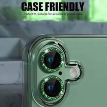 1 set folie protectoare lucioasă pentru lentilă cameră, compatibilă cu 17/16/15/14/13/12/11 Pro Max Plus 17 Air Series, rezistentă la zgârieturi 9H, instalare ușoară, accesoriu modern pentru telefon