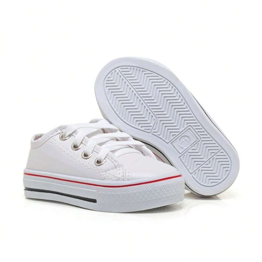 Star Baby Kids' Fashionable Super Comfortable Sneakers Light Promotion - White - View 1