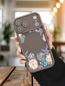 Schutzhülle fürs Handy mit pastellfarbenen Meerestieren für Strandliebhaber, ästhetisches Seestern-Schildkröten-Design, robuste, stoßfeste Hülle, kratzfest, Fallschutz, Handyzubehör, kompatibel mit iPhone 17 pro max 17Pro 17Air 17 16E 16 15 14 13 13Mini 12 12Mini 11 X XS XSMAX Plus Pro Hülle