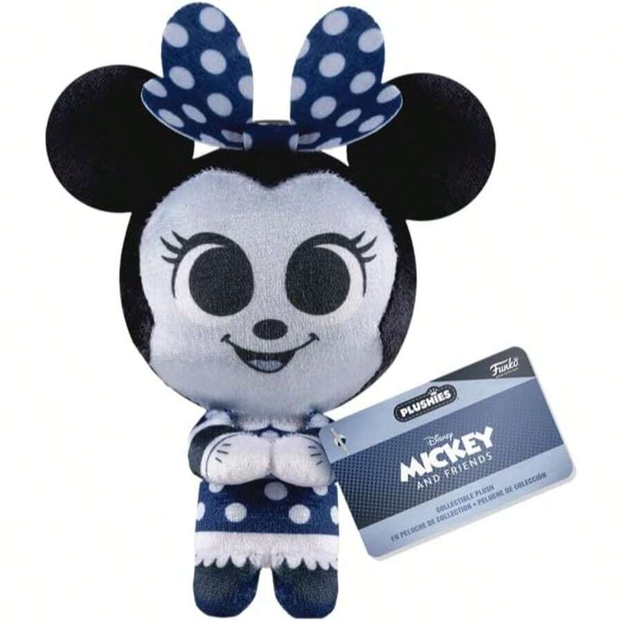 Funko Disney "Sensational 6" Platinum Minnie Mouse Plushie | 4-Inch Cute & Collectible Stuffed Toy - Nhiều màu - Xem 1