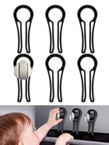 أغطية أزرار موقد الطهي لحماية الأطفال، 5 عبوات أغطية أزرار موقد الغاز شفافة مقاومة للحرارة، أغطية أزرار فرن مقاومة للأطفال للمطبخ، أغطية أزرار موقد شفافة مقاومة للحرارة، أغطية أزرار موقد مقاومة للأطفال - متعدد الألوان - مشاهدة 2