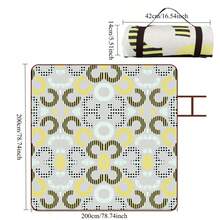 Thickened Waterproof Camping Picnic Mat Portable Outdoor Moisture-Proof Mat Oxford Cloth Beach Mat Home Lawn Mat - Multicolor - View 9