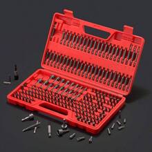 214 - Piece Screwdriver Bit Set S2 Steel Drill Bit Set Power Bit Set With Security Bits - 均碼 - 查看 4