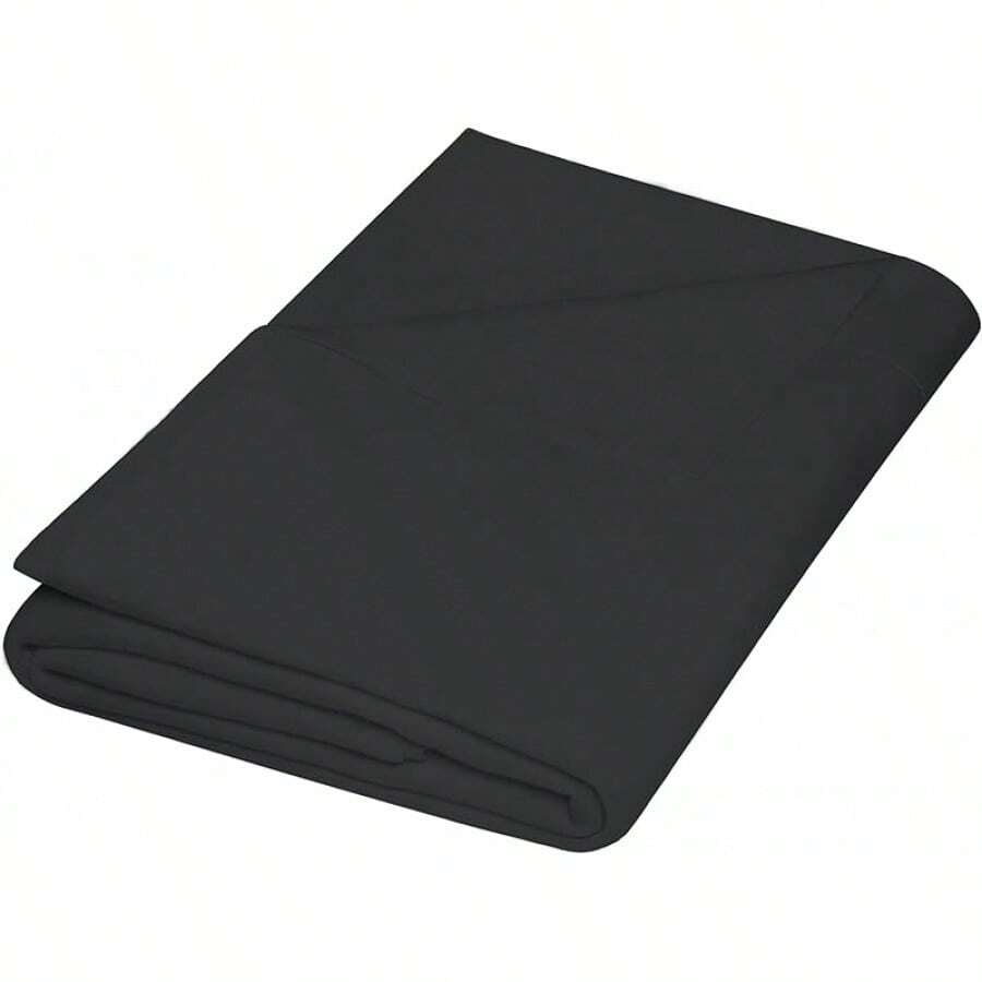 White Bulk Flat Sheets Only King Size 6 Pack, Easy Sort By Color-Coded Hem Threads, Soft Durable Brushed Microfiber Fabric, Hotel Airbnb Essentials, 105x102, Luxury Comfortable Sheets - 黑色 - 查看 1