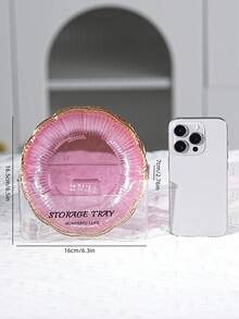 Plastic PET Material, Durable And Shatter-Resistant, Home Bone Dish, Tabletop Trash Storage Tray, Suitable For Desserts, Snacks, Candies, Bread, Cakes, Breakfast, Suitable For Various Holidays, Festivals, Weddings, Parties, Dinners, Suitable For Daily Home Use, Suitable For Desktop Decoration, Organization, Storage, Reusable - Flower Type - View 14