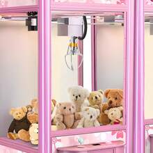 SanBouSi Durable Crane Machine Replacement Claw With 6.3" Grip, Easy Installation, And Modern Design - Perfect For Arcade & Game Centers - 銀色 - 查看 2