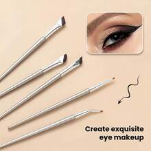 Set di 5/7 pennelli per il trucco degli occhi, versatili per eyeliner, ombretti, illuminante, portatili per i viaggi