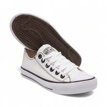 Women's Retro Sneakers – Comfort, Style And Grip With Rubber Sole - 白色黑色 - 查看 6