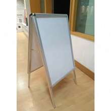 A2 Pavement Sign Poster Snap Frame Display Stand Advertising Boards Double Side - Default - View 8