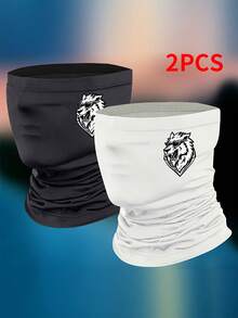 1pc/2pcs Unisex Balaclava Face Mask, Suitable For Daily Use, Outdoor Travel, Hiking, Skiing, Cycling