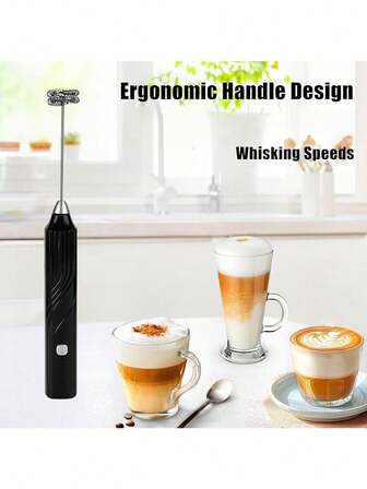 便携式电动奶泡器 | 迷你奶泡器，手持式电动奶泡器，可充电电池容量 300mAh