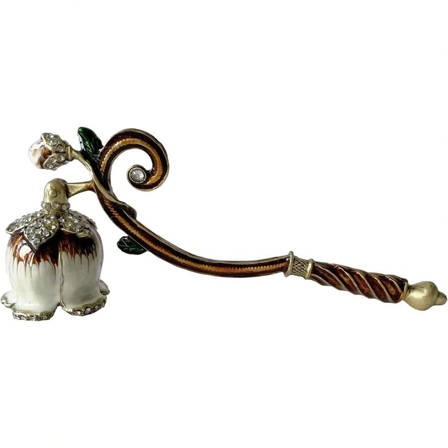 Apagavelas, Apagavelas Único, Apagavelas Decorativo, Herramienta de Metal para Apagar Velas - Morado - Ver 1