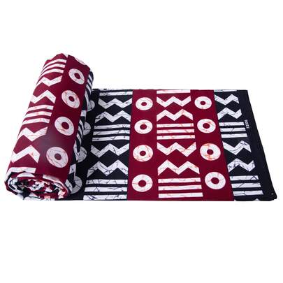 Tecido estampado africano Ankara brilhante – Tecido estampado em cera de poliéster para roupas, colchas, acessórios e decoração de casa – Perfeito para vestidos africanos, bolsas e projetos criativos de costura