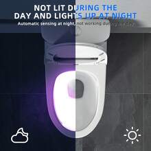 1/2 Pcs Toilet Light Toilet Night Light, Toilet Bowl Night Light, Toilet Light With Projector, Motion Sensor Toilet Night Light, For Bathroom Washroom Toilet Lighting - Đèn nhà vệ sinh - Xem 7