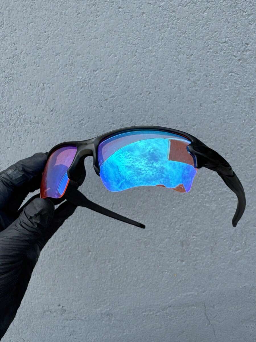 Sunglasses For Bike Running Cycling Beach Tennis Beach Volleyball Men's And Women's - Flak-preta com prisma - 查看 1