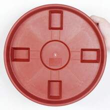 1pc Round Flower Pot Tray With Wheels - Stable, Easy-To-Move Wheel Plant Stand, Suitable For Indoor And Outdoor Use, Multi-Purpose Lawn Care Garden Tool