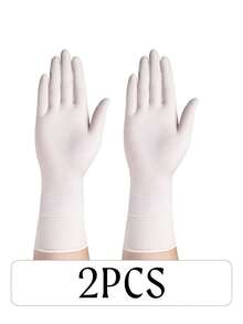 20/30pcs Set, Disposable Nitrile Gloves, 12-Inch Extra Long, Household Cleaning, Kitchen Personal Protection, Disposable Gloves For Home Use, Household Essential