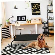 Amaca para Perro Repuesto, Repuesto De Malla para Cama De Perro Uso Interior Y Exterior - 77x60x0.8cm + negro - Ver 5