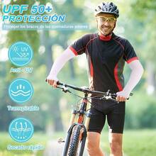 Conjunto De 4 Pares De Mangas Para Brazos Y Bandanas Deportivas Para Hombre Y Mujer - ProteccióN UV, Ideal Para Actividades Al Aire Libre Como Ciclismo, Senderismo Y Escalada - Color - Ver 12